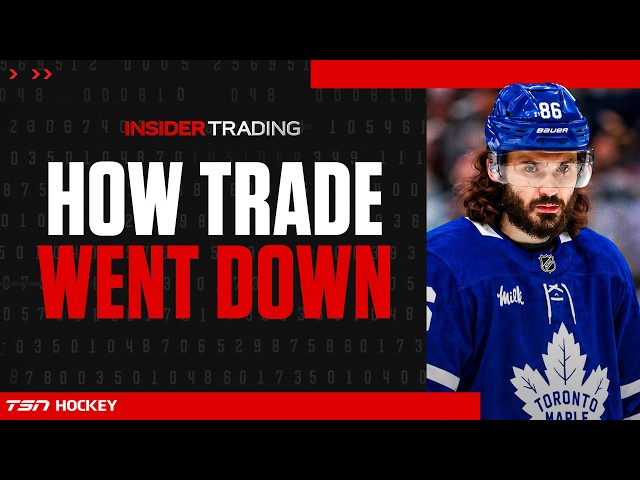 DETAILS ON THE DEAL: Dreger explains how the Marchenko/Knies trade went down to the wire