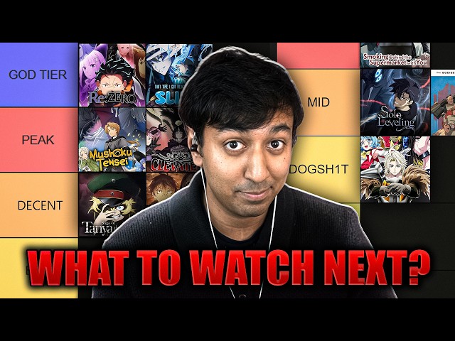 OUR NEXT ANIME REACTION IS… | Summer FINAL TIER LIST