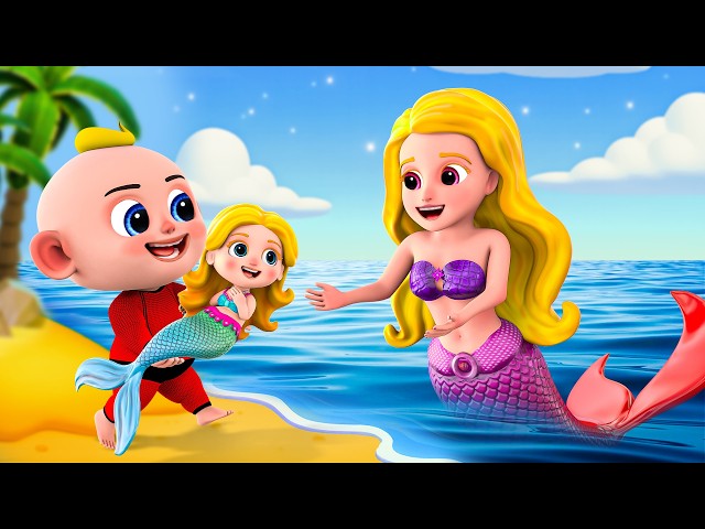 Rescue the Mermaid! | Mermaid Got a Boo Boo! | Funny Kids Song & More Nursery Rhymes by Little PIB