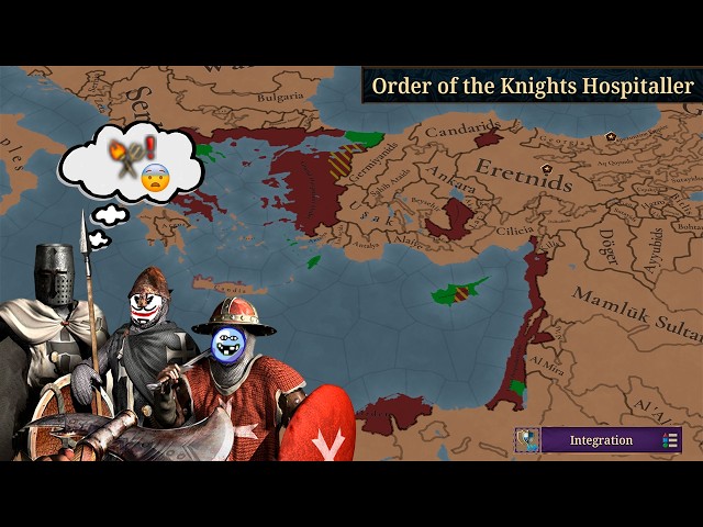 Госпитальерский Карфаген и Утремер за xxx дней | Europa Universalis V 1.3