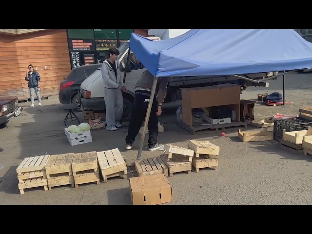 Officials and community activists shut down the market