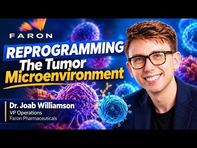 Can We REPROGRAM The Immune System To Fight Cancer? | Dr. Joab Williamson, Faron Pharma