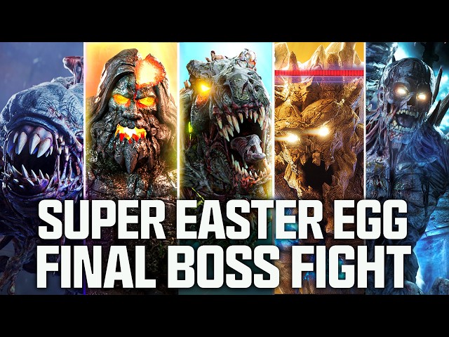 BLACK OPS 7 ZOMBIES SUPER EASTER EGG FULL BOSS FIGHT & ENDING CUTSCENE!