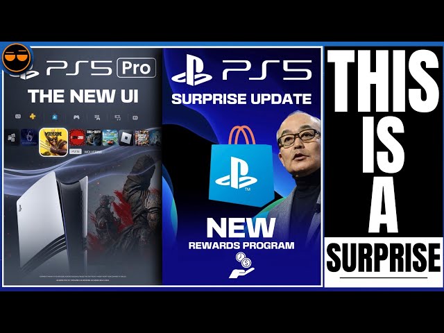 PLAYSTATION 5 - NEW PS5 UI OVERHAUL UPDATE - whats going on / SURPRISE NEW PSN Store Rewards UPDATE…
