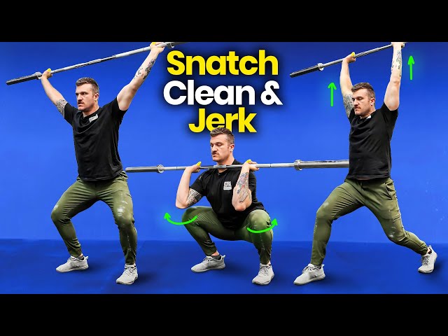 SNATCH, CLEAN & JERK: ULTIMATE Guide to Dominate Olympic Lifting