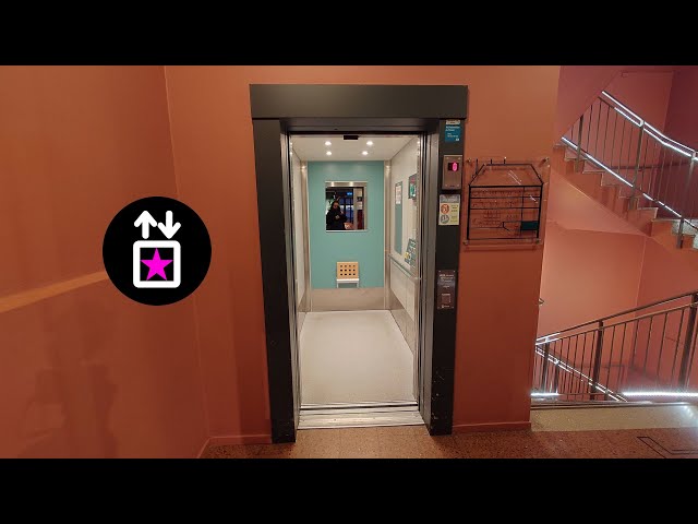 Stockholm, SWE: Modernised - Traction Elevator at Brygghuset, Norrtullsgatan 12N
