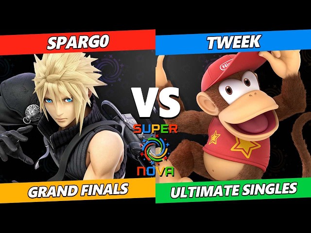 Supernova 2026 GRAND FINALS - Spargo (Cloud) Vs. Tweek (Diddy Kong) Smash Ultimate - SSBU