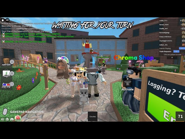 Roblox Murder Mystery 2 (Traitor MM2) New Caracter PS5 4k UHD