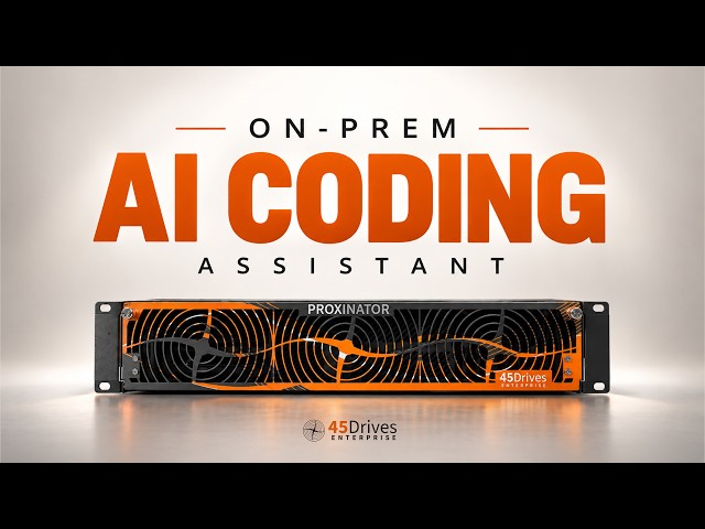 Building a Local, On-Premise AI Coding Assistant with 45Drives