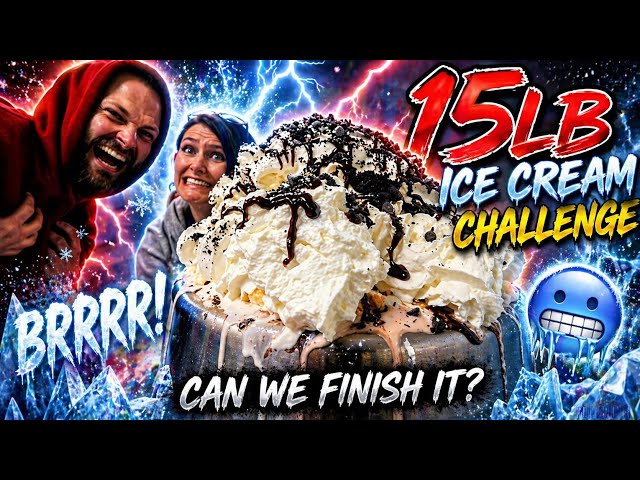 THE BIGGEST ICE CREAM CHALLENGE IN TEXAS!! Molly￼ SCHUYLER EATS ~ MOM VS FOOD ~ POWER COUPLE 