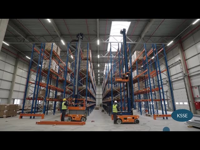 How a Modern Logistics Warehouse Is Built | Automated Construction & Smart Storage