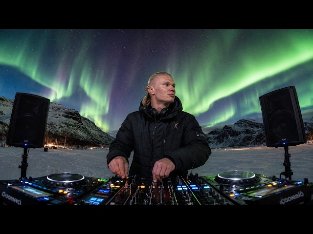 Erling Haaland: DJ Set Under Norway’s Northern Lights | Dark Minimal Techno | Pt. #1