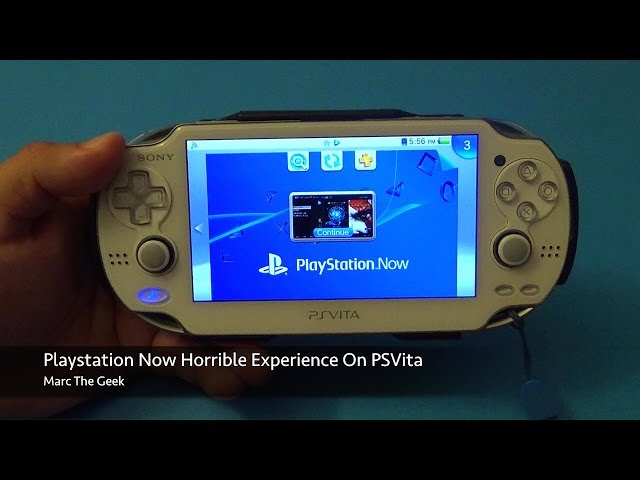 Playstation Now Horrible Experience On PSVita (Read Update)