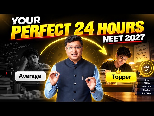 NEET Topper’s Daily Planner 🔥 | NV Sir’s Time-Management Strategy | Motion NEET