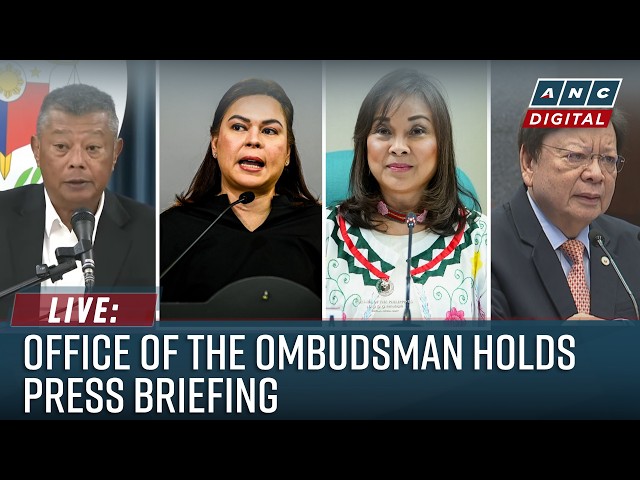 LIVE: Ombudsman Jesus Crispin Remulla holds press briefing | October 16, 2026