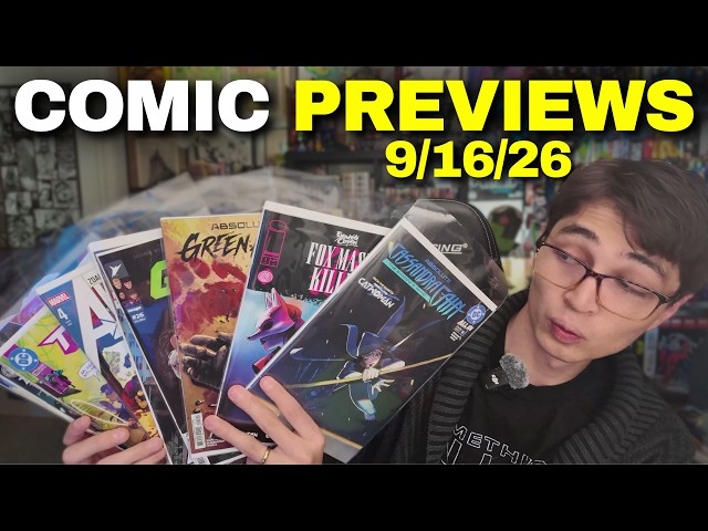 Absolute Killer Week for Comics | Previews 9/16/26