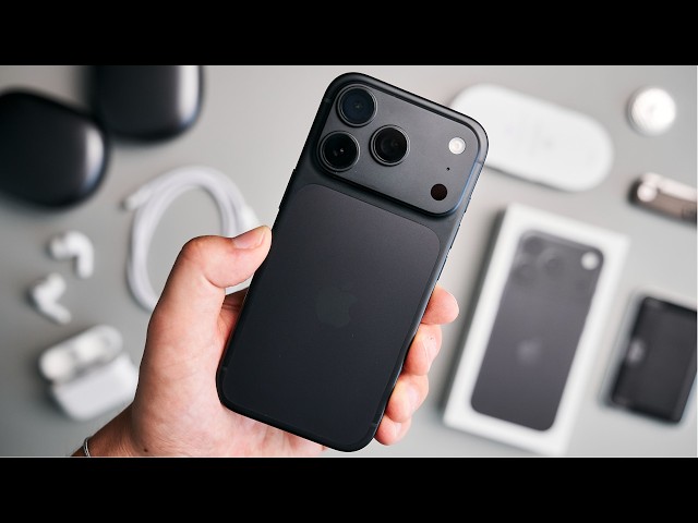 iPhone 18 Pro ‘Deep Black’ Unboxing & Accessories!