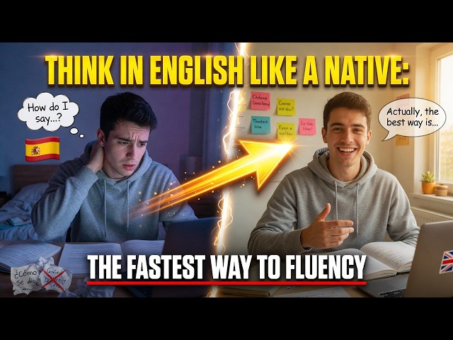 Think in English Like a Native: The Fastest Way to Fluency.