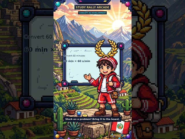Meet Kantu — Your Arcade Study Companion from Peru 🏔️🎮