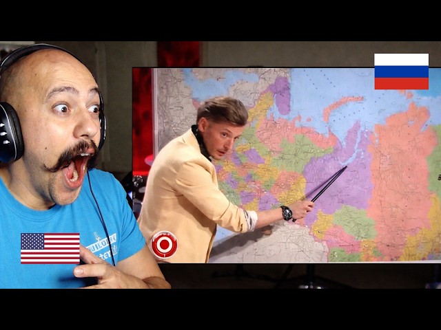 American Reacts To ПАВЕЛ ВОЛЯ и КАРТА РОССИИ 👍 Приколы 😂 Юмор 🥳 Ржач
