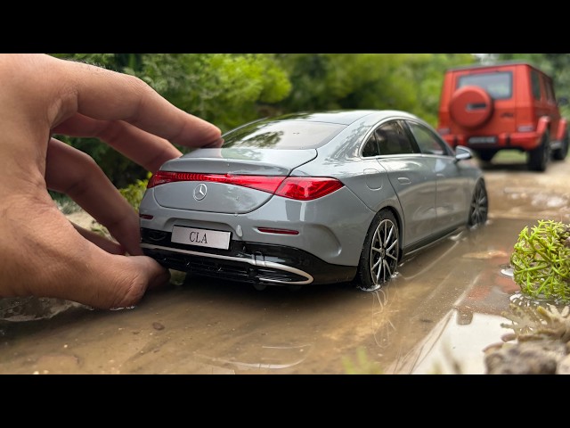 Unboxing Mercedes Benz CLA C178 1/18 Scale | Diecast Model Car 