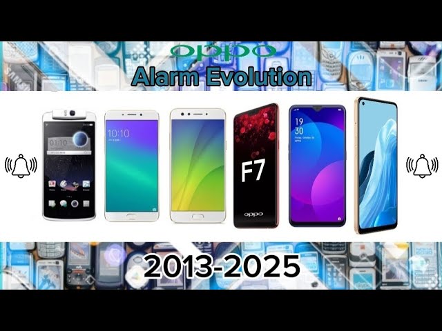 Oppo Default Alarm Evolution 2013-2025 #oppo #oppoevolution #oppo_fan #oppophones