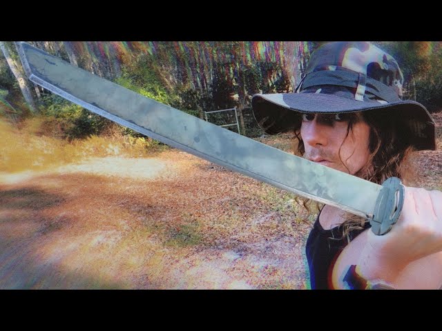 Tactical Wakizashi machete budget CQB weapon