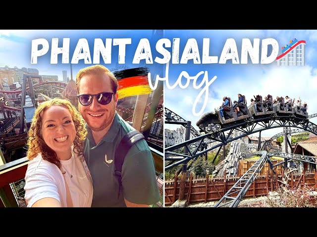 THEME PARK VLOG! 🎢 Phantasialand, Germany 🇩🇪 Hotel Charles Lindbergh 🏨 British Couple Long Weekend ✨