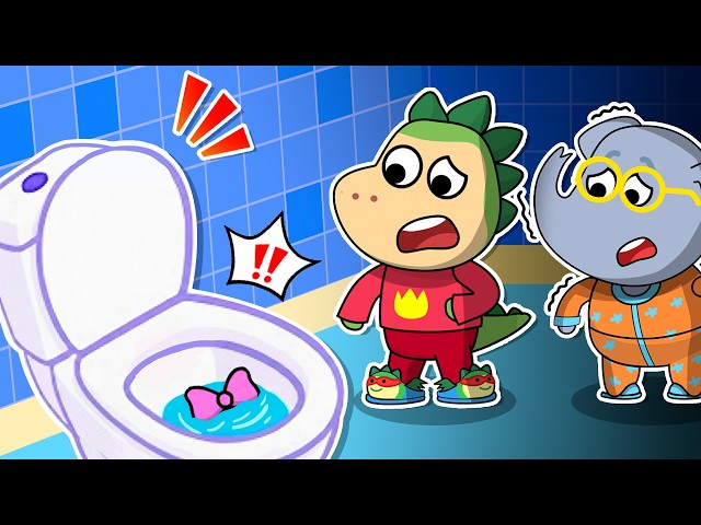 🚽 Toilet Mystery! 😱 Where Is Sparkle?! 👀 Fire Spike Kids Stories