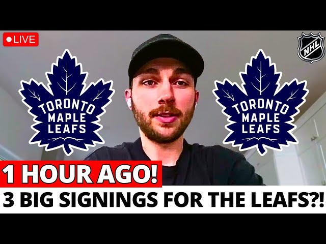 🏒🔥 LEAFS SIGNING 3 PLAYERS ON A PTO?! SEE WHO THEY ARE! TORONTO MAPLE LEAFS NEWS