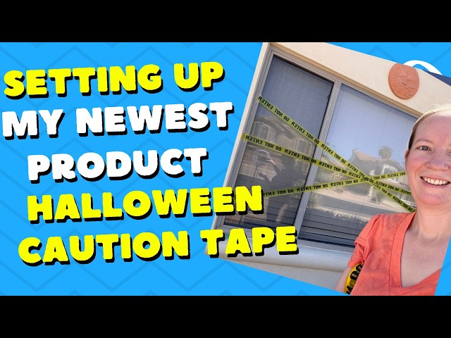 Antimbee Suction Cup Hooks & SWRT Halloween Caution Tape