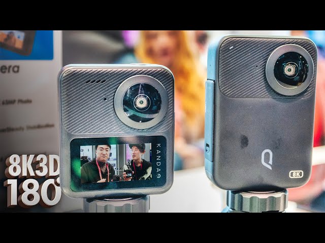 VR Video: Qoocam3 and Qoocam3 Ultra In-depth First Look at CES 2023 w/ Kandao CEO