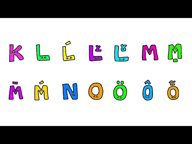 Ocha's Weird Conlang Alphabet Song