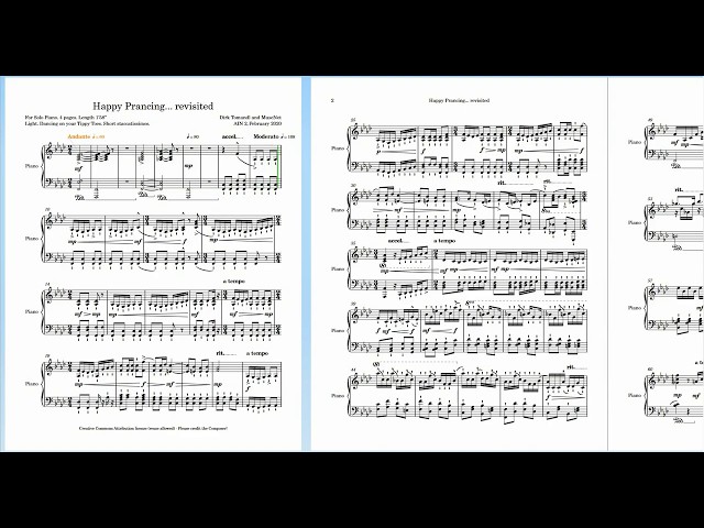 🎹 'Happy Prancing' - Beautiful, Smiling, Happy, Virtuosic Original Piano Composition 🎵