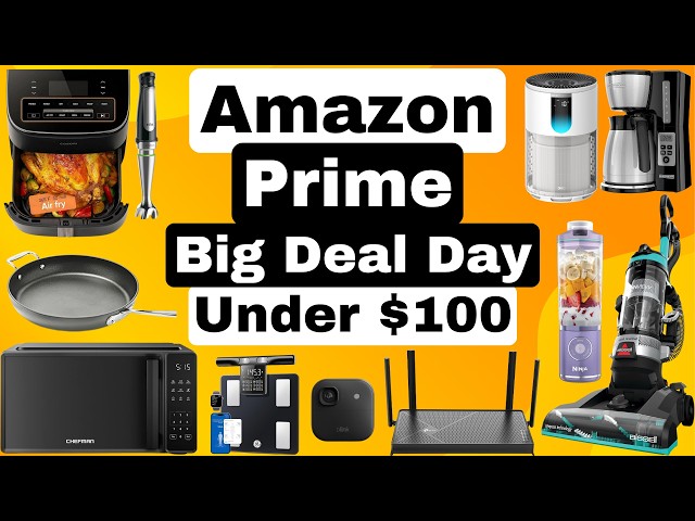 Top 38 Amazon Prime Big Deal Days 2026 Deals Under $100 - Insane 80% OFF
