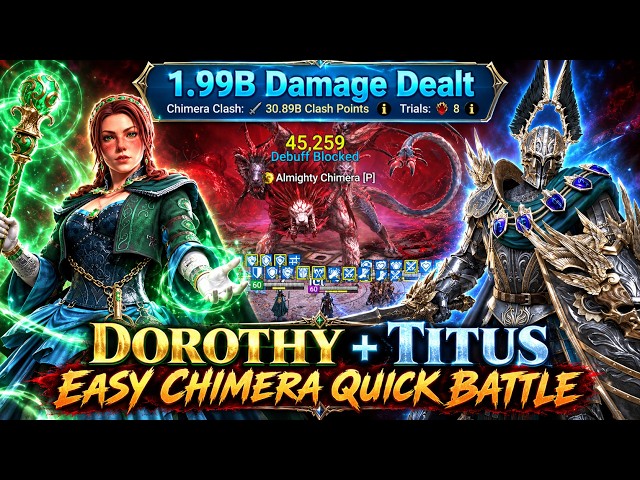 The Lazy Men Chimera Dorothy Quick Battle Team! Raid: Shadow Legends