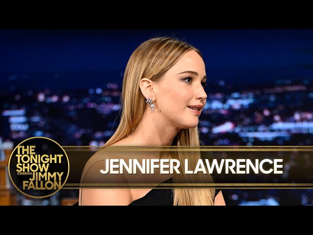 Jennifer Lawrence Is Terrified People Think Die My Love Is Katniss and Edward Fanfic | Tonight Show