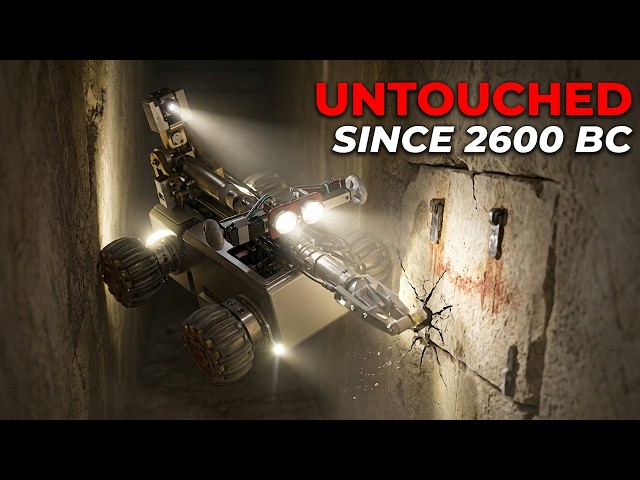 4K Djedi Robot Entered the Great Pyramid's Sealed Shaft - Revealing NEVER Before SEEN Footage