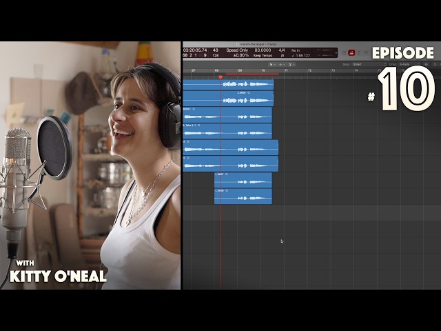 Producing UK Indie-Folk Singer-Songwriter at Home Recording Studio {The Anger pt4} BTS