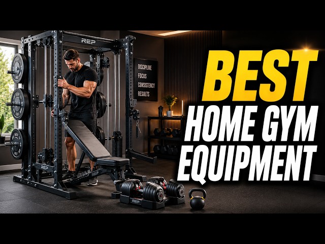 Top 6 Best Home Gym Equipment 2026!