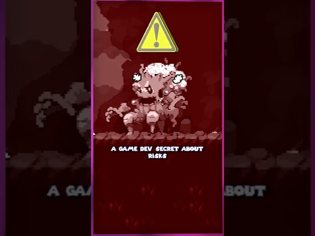 Game Dev Secrets: Risks and Rewards! #indiegamedev #gamedev