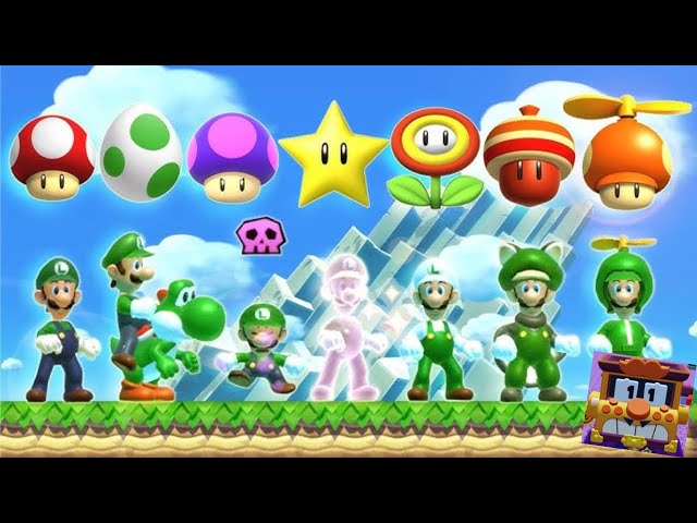 EVERY SINGLE POWER UP IN MARIO MAKER TWO!!!￼