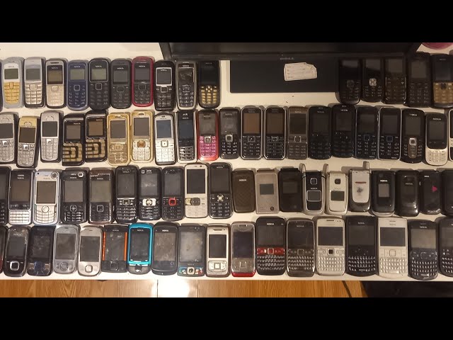 (Special Lunar New Year video) My 339 phones collection as of January 2025 (startup and shutdown)