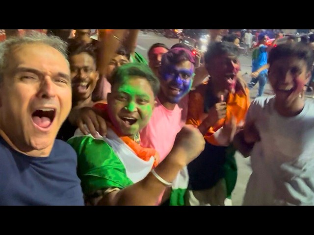 American (Rick) celebrates INDIA'S  T20 World Cup Championship WIN!!!