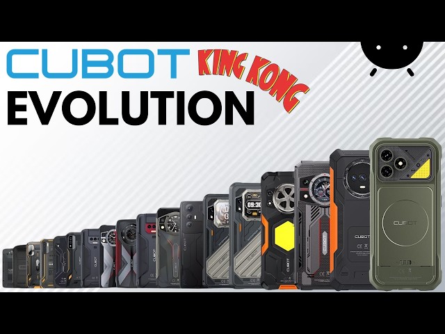 Cubot KingKong Series Evolution 2026 | Cubot KingKong