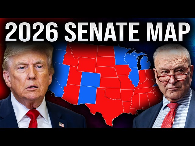 My SHOCKING NEW 2026 Senate Map Prediction! (One Month Until Election)
