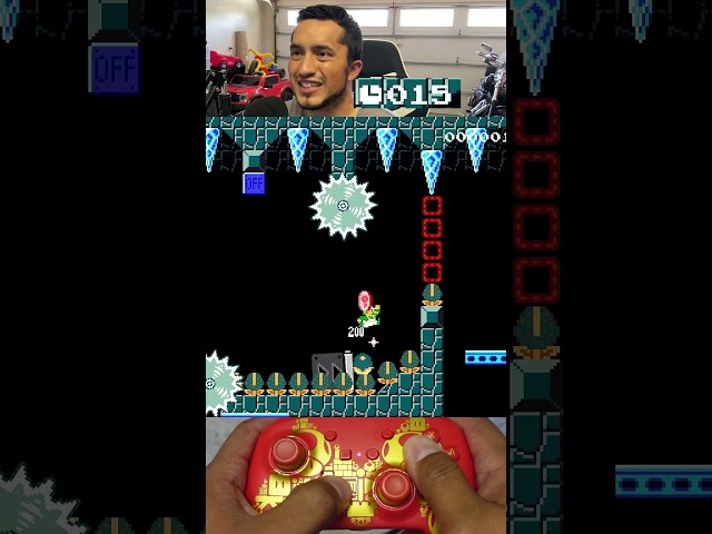 This level has a 3.09% clear rate #smm2 #supermariomaker2 #shorts