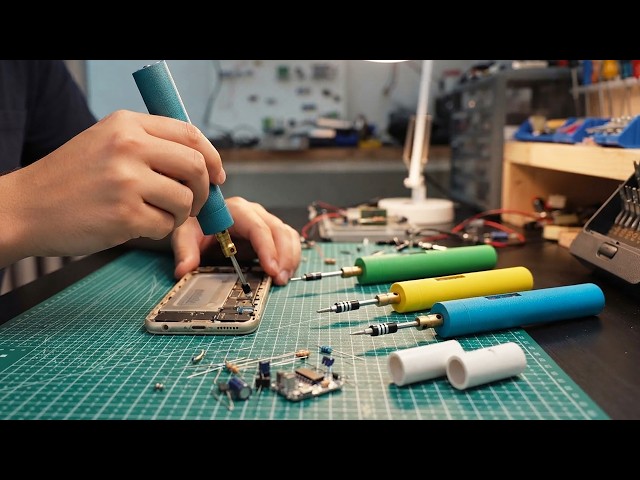 DIY Electronics Project | I Turned Electronic Scrap Into a Electric Screwdriver
