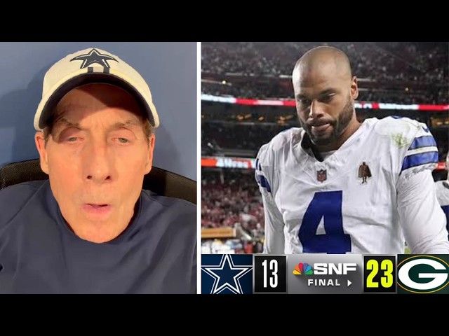 "Dak Prescott is so Bad" - Skip Bayless slams Cowboys QB after 2 INTs in 23-13 loss to Packers