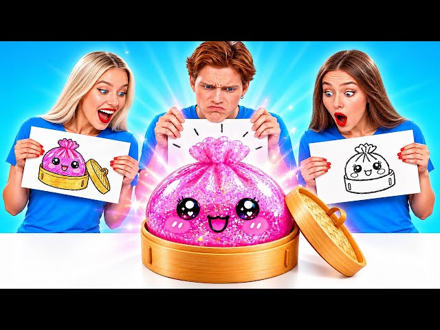 Who Draws it Better Take The Prize | Crazy Drawing Challenge by Multi DO Smile